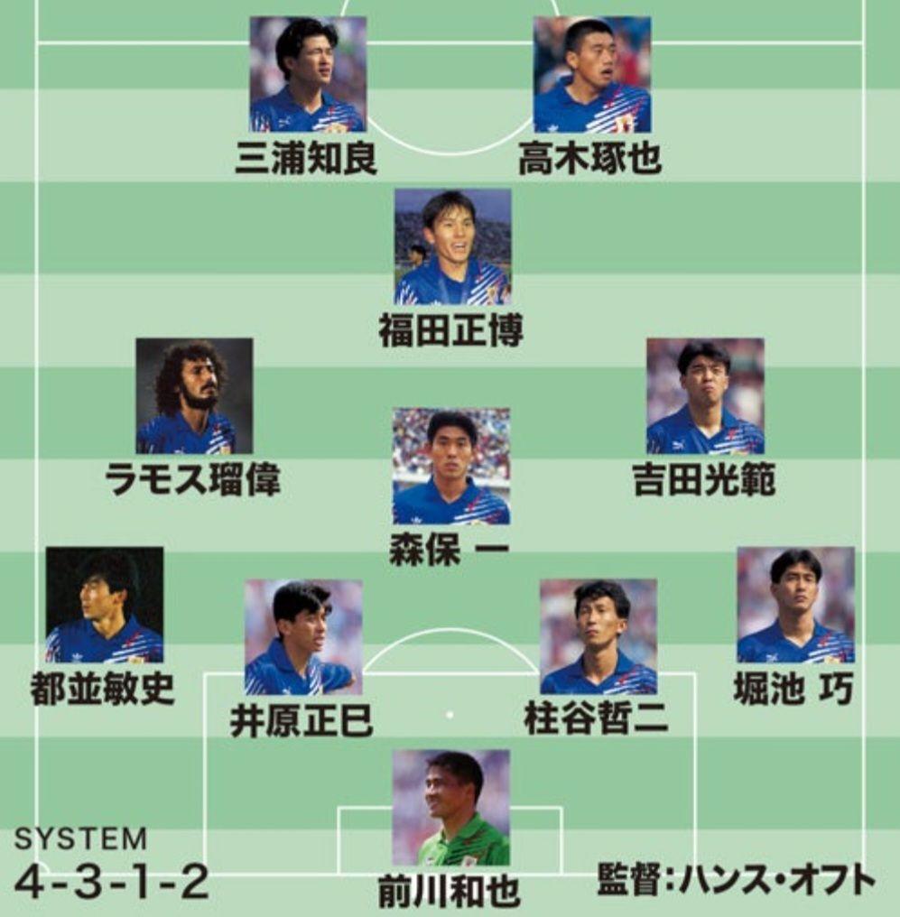 1993 ドーハの悲劇 Puma 日本代表ユニフォーム 福田正博 8 新品未使用