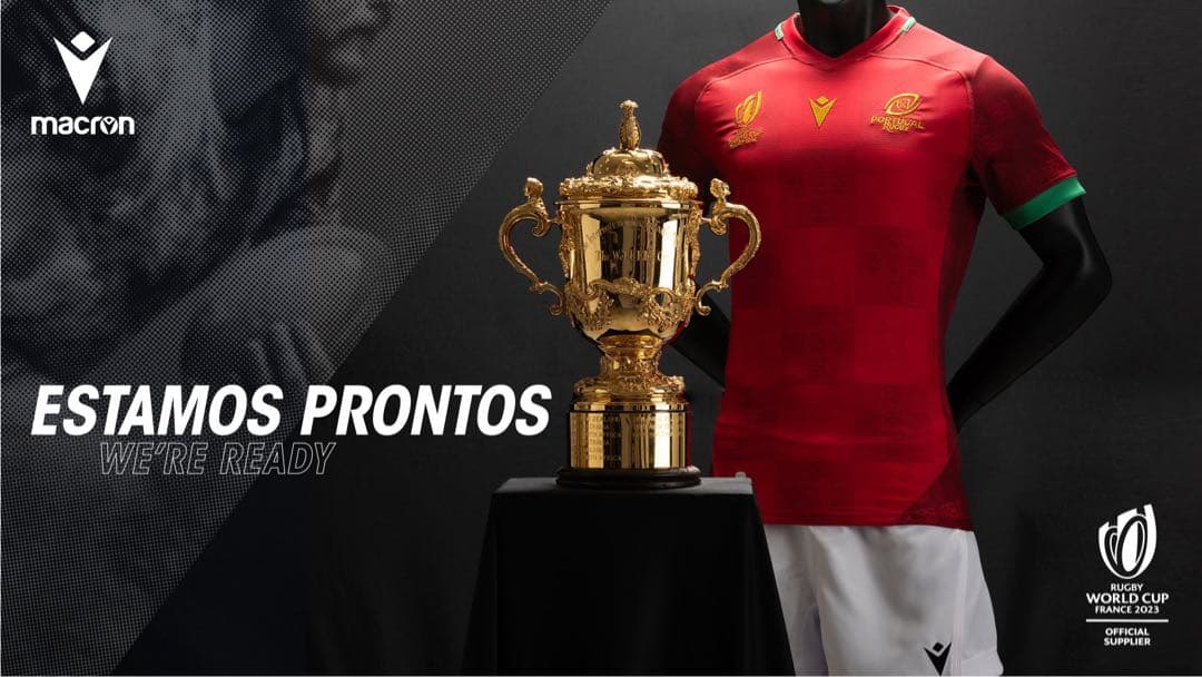 ラグビーワールドカップ2023 ポルトガル代表 公式ジャージ&ショーツ M