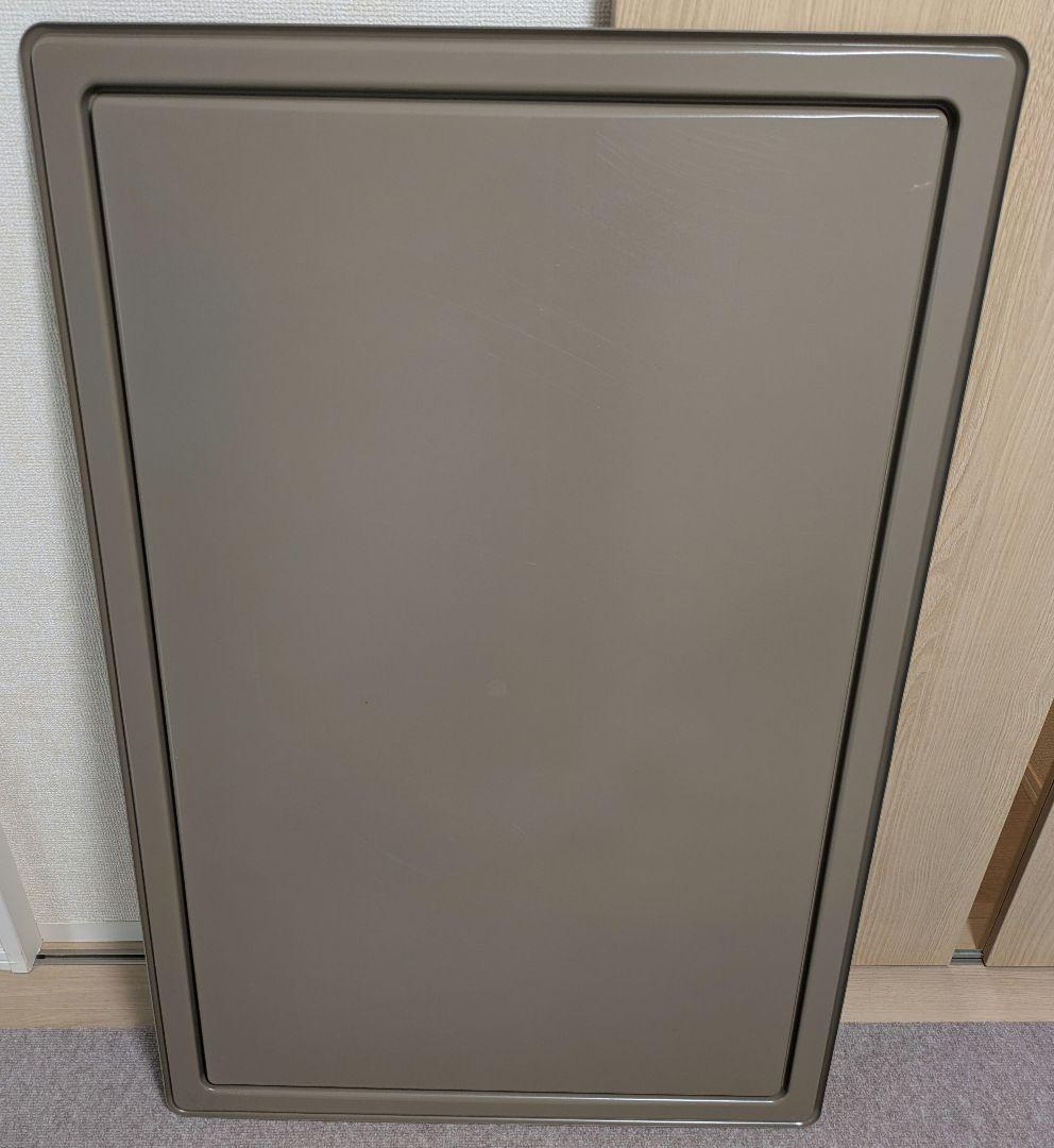 【にゃおりんこ】アイリスオーヤマ中型犬用ケージ　ライトナチュラル