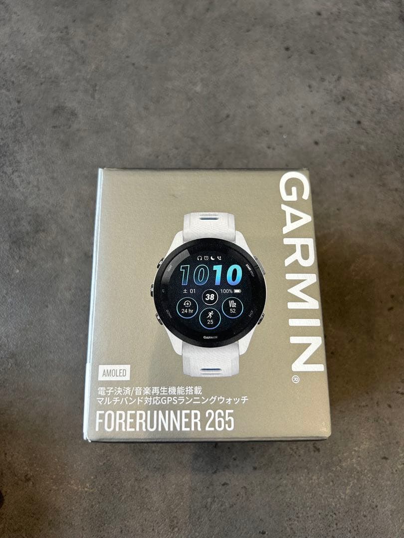 【美品】GARMIN Forerunner 265 Music
