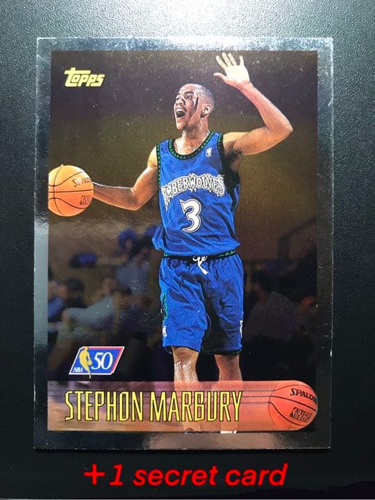 その他 NBA 50topps 96-97#177stephon Margury+1sc
