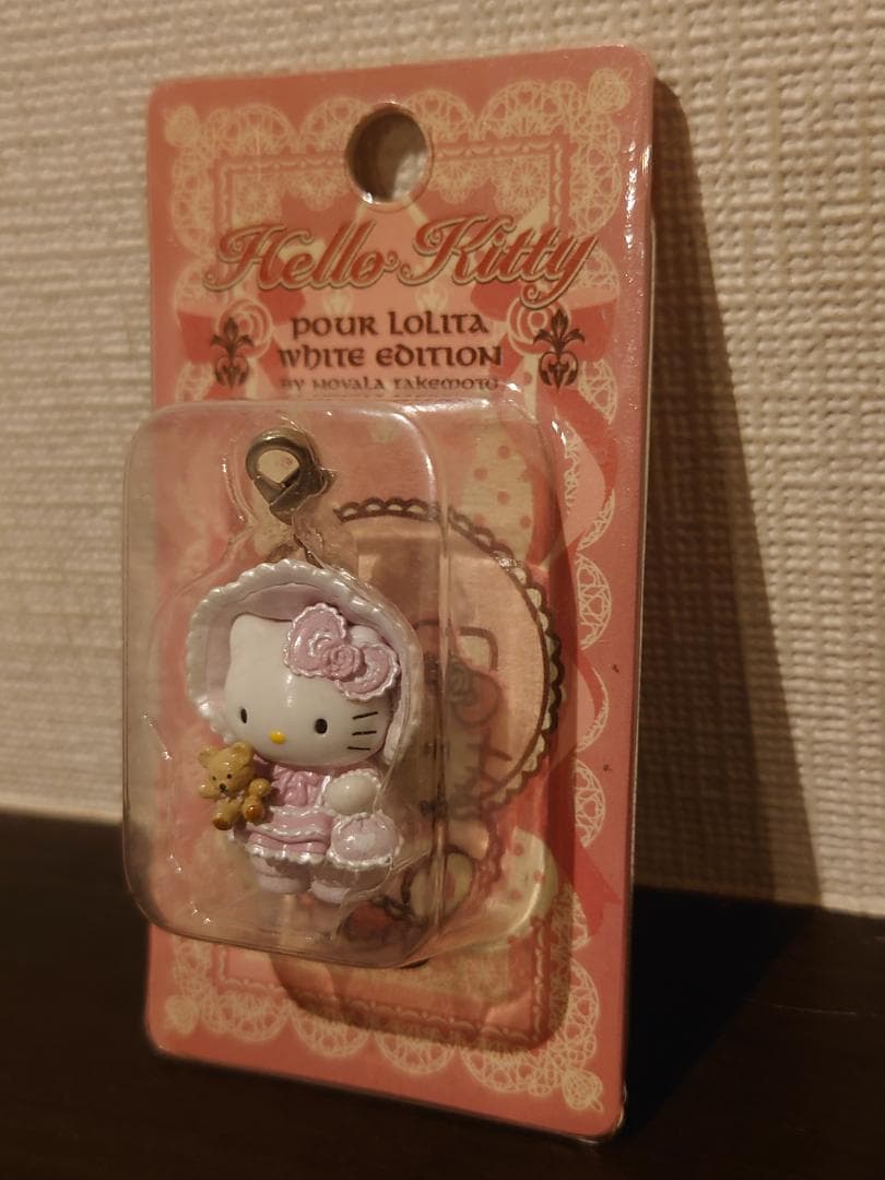 嶽本野ばらコラボ ロリータキティちゃん ファスナーマスコット