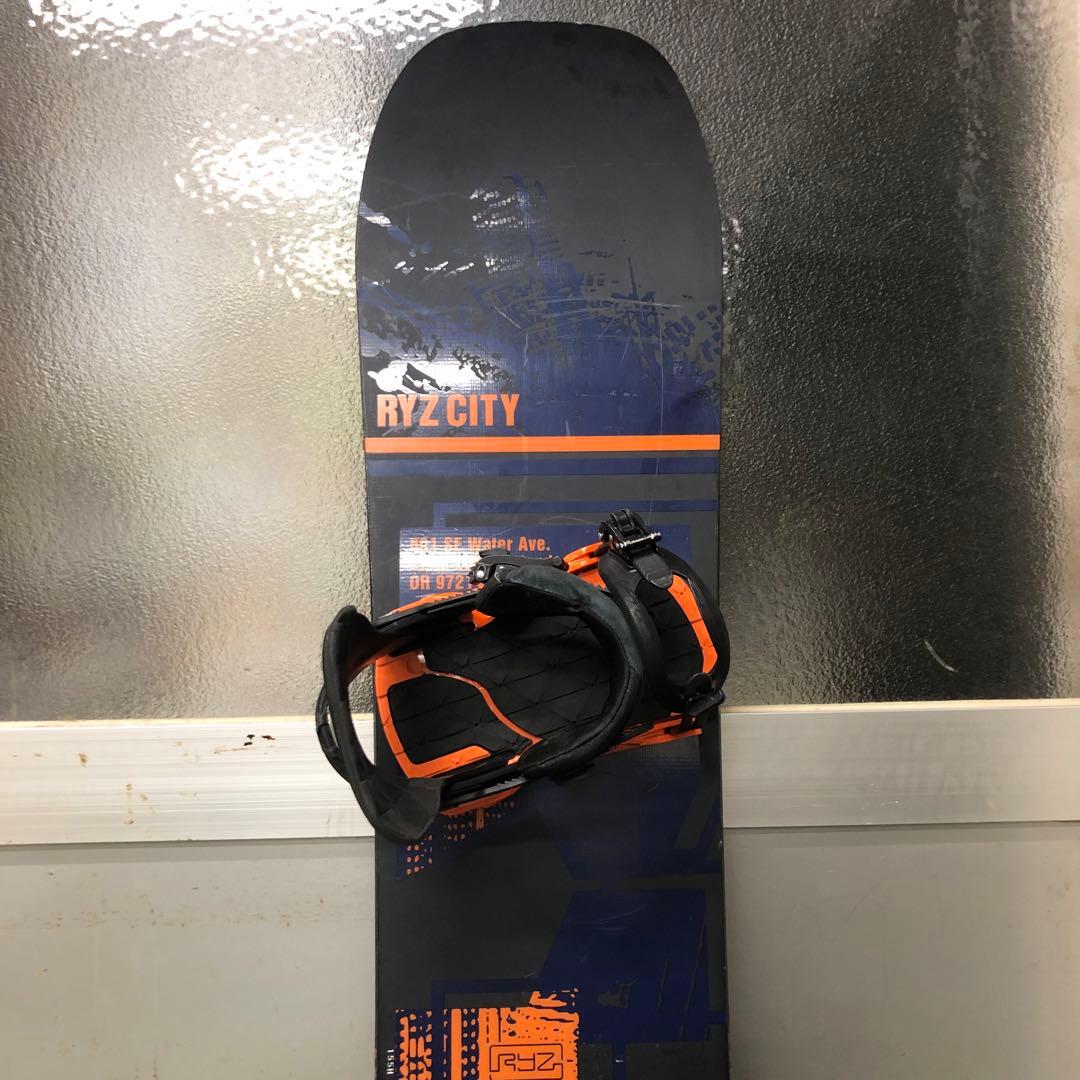 RYZ CITY スノーボード 155cm サロモンバインディング付き