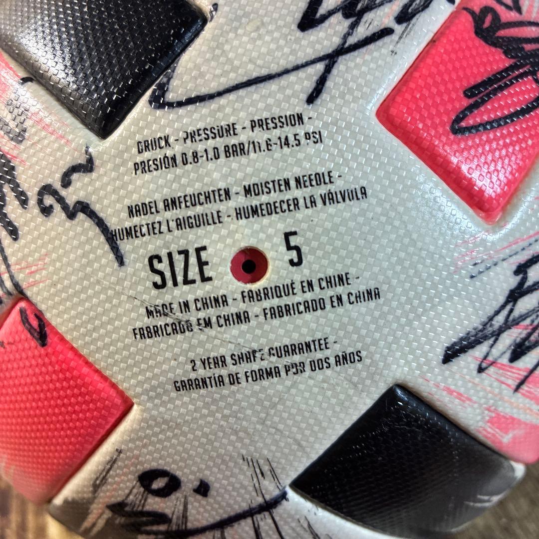 試合球キャプテン翼ボール愛媛FC2020年選手サイン入り日本代表川村拓夢など