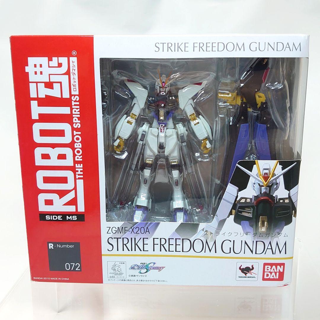 一部欠品 ROBOT魂 ストライクフリーダムガンダム&ウイングエフェクト セット
