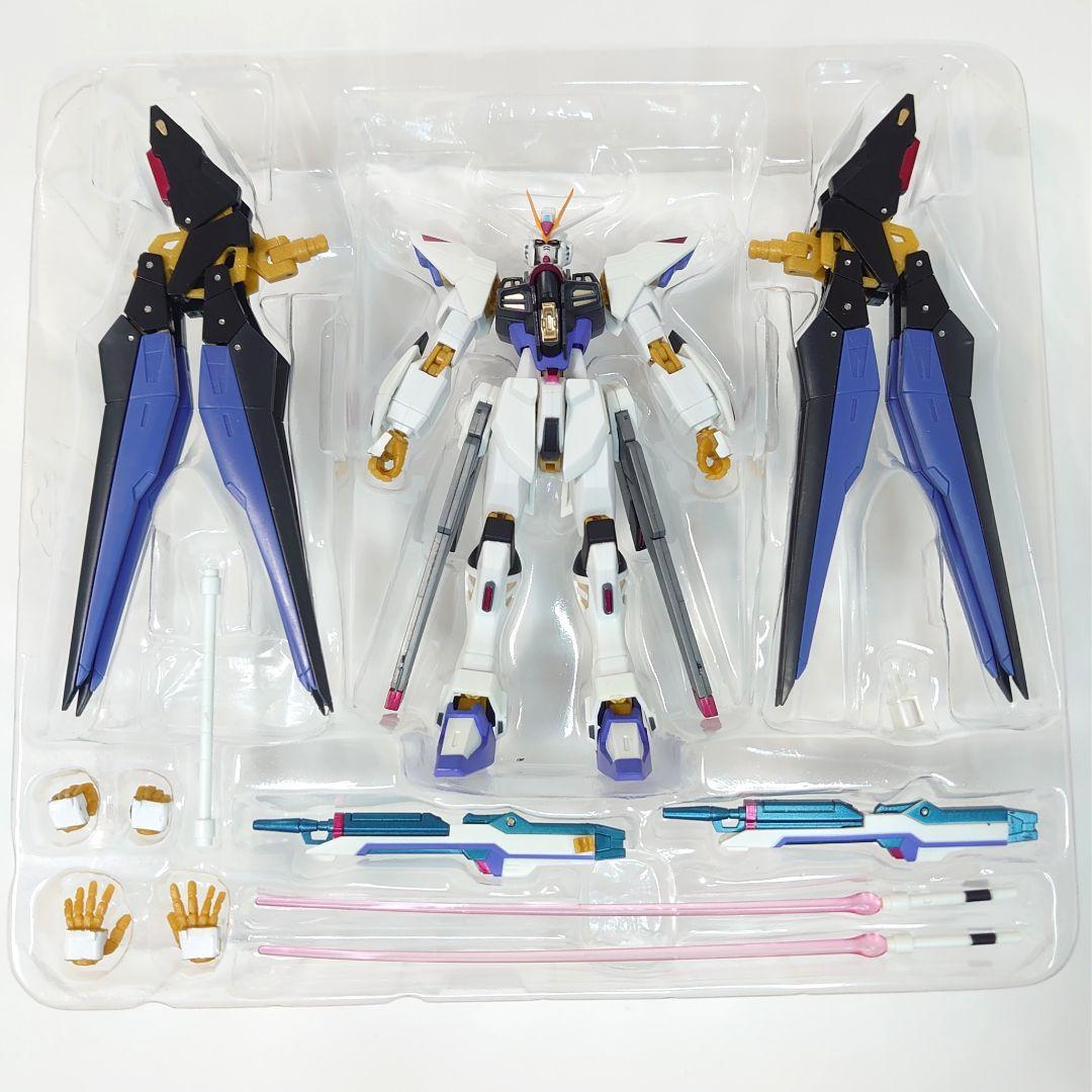 一部欠品 ROBOT魂 ストライクフリーダムガンダム&ウイングエフェクト セット