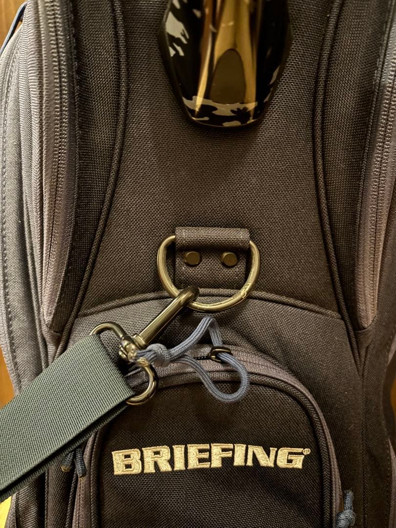 ブリーフィングキャディバッグ　CR-5 #02 ゴルフバッグ ネイビー