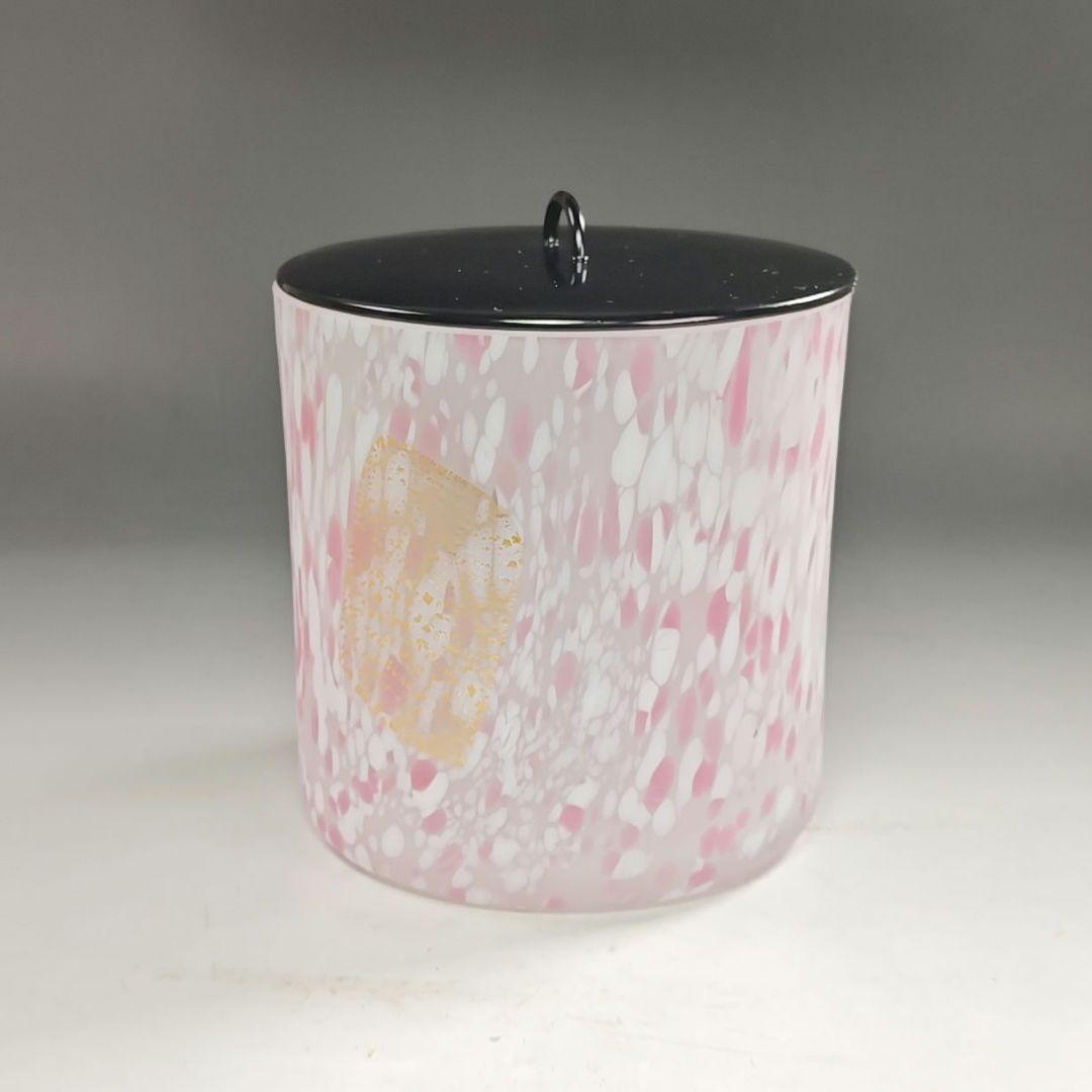 ウ232 水指『平井衣作』『硝子ガラス　水指』茶道具