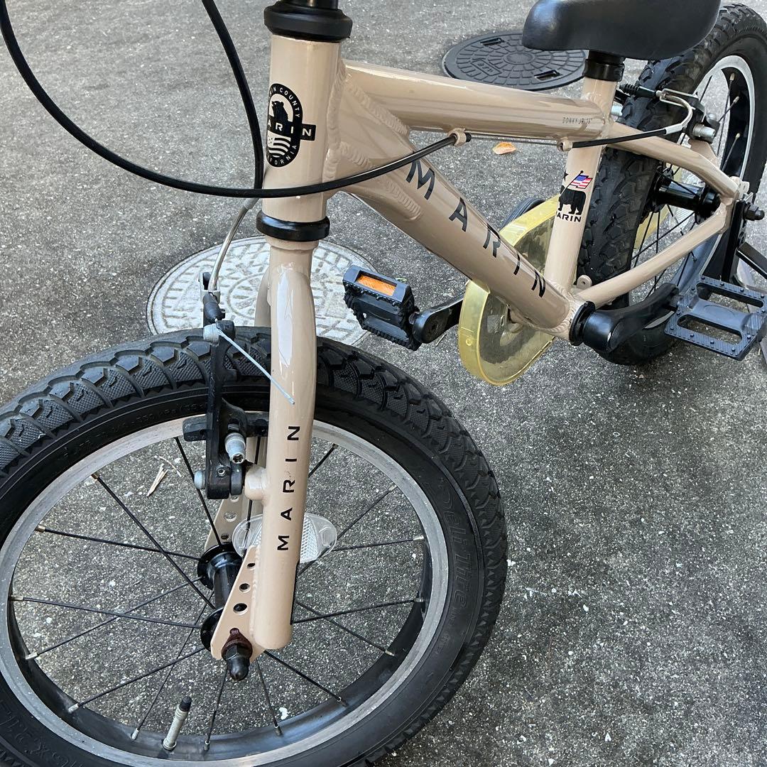 MARIN 子供用自転車 ドンキーJr１６　ベージュ(送料込み)