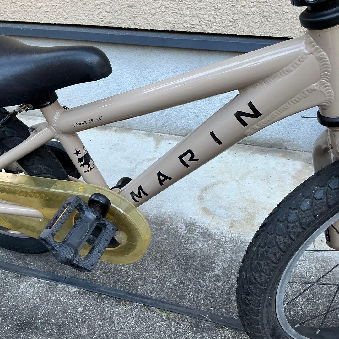 MARIN 子供用自転車 ドンキーJr１６　ベージュ(送料込み)