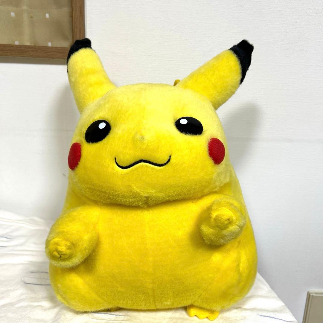 TOMY 初期 ピカチュウ ぬいぐるみ 等身大 ポケモン 初代 1/1