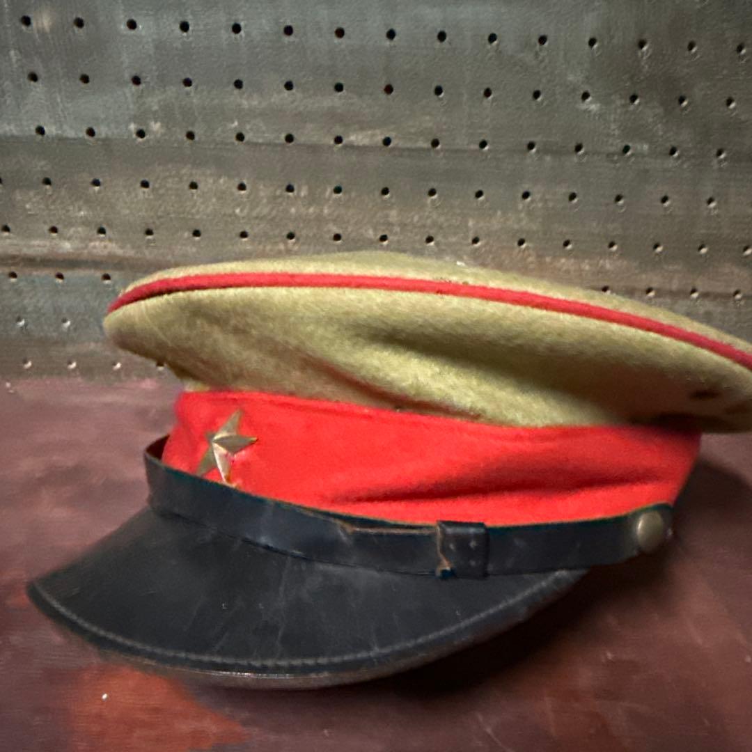 旧日本軍　帝国陸軍　昭五式軍帽　官給品