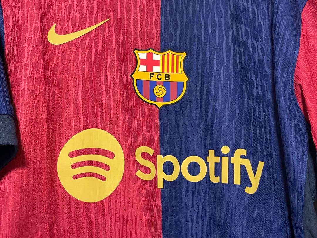 【正規品】バルセロナ　24/25 ホームオーセンティック