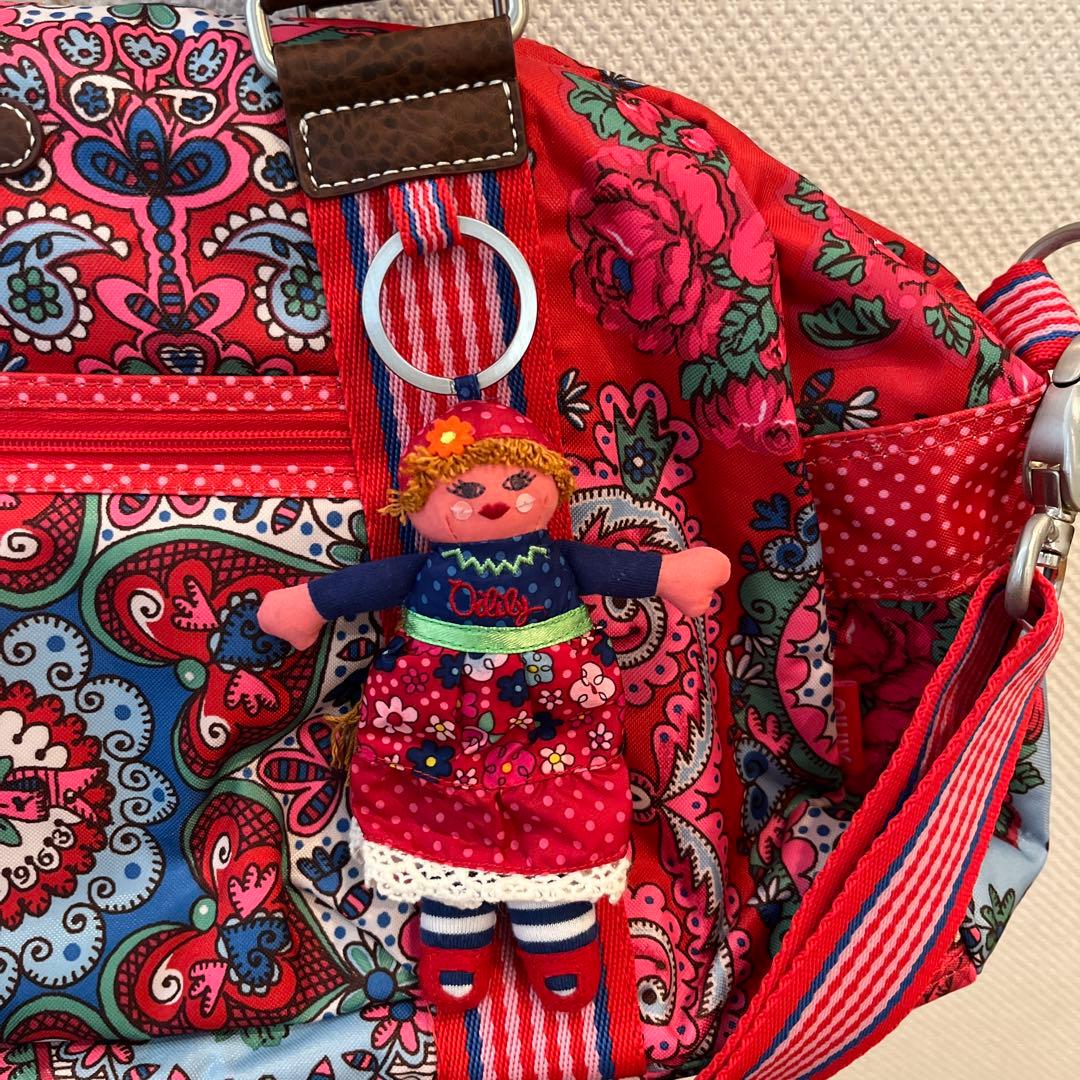 OILILY ボストンバッグ 花柄