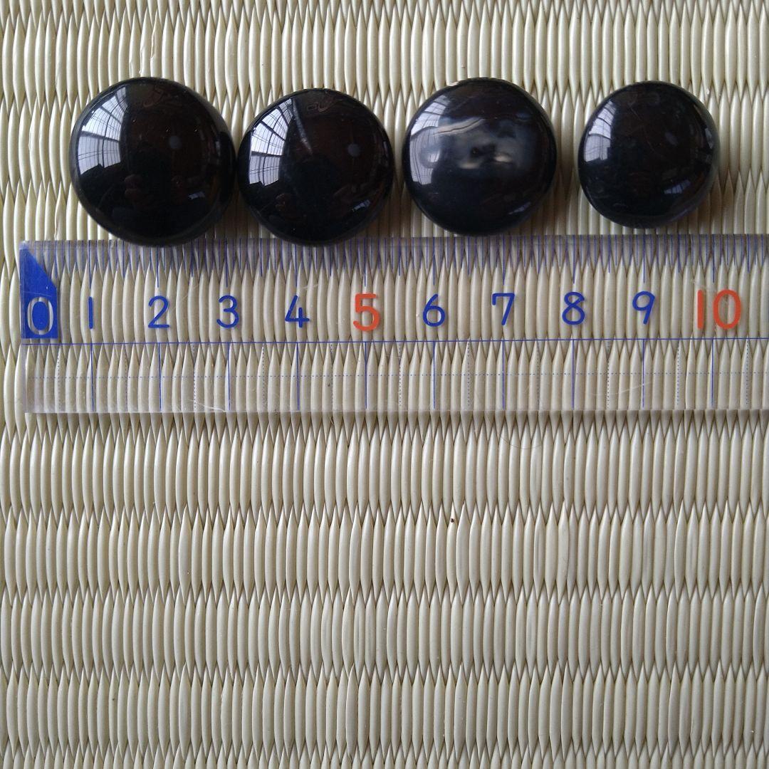 3*3様 瑪瑙(メノウ)碁石 大理石碁笥(ゴケ)