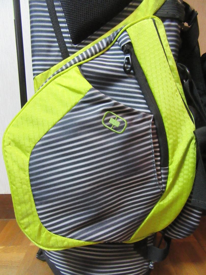 ★☆★豪華★ヘッドカバー付き★OGIO★GROM★14分割★グレー/ライム★☆★