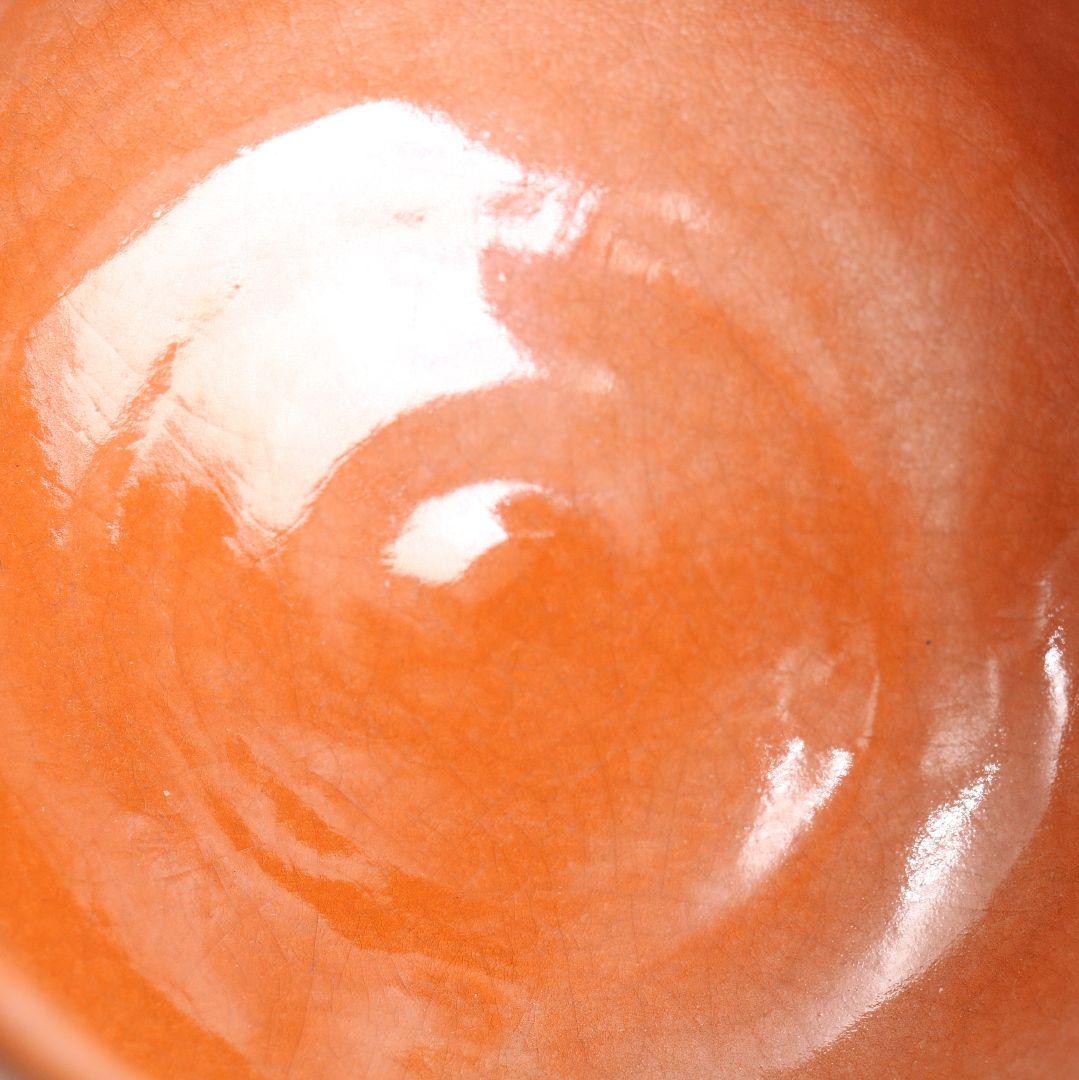 十三代 楽吉左衛門 惺入作 赤茶碗 表千家十四代 而妙斎書付　IX968