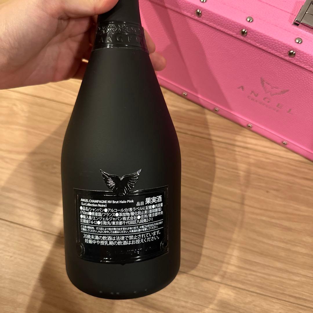ANGEL CHAMPAGNE HALO ブリュット ピンクケース付き750ml