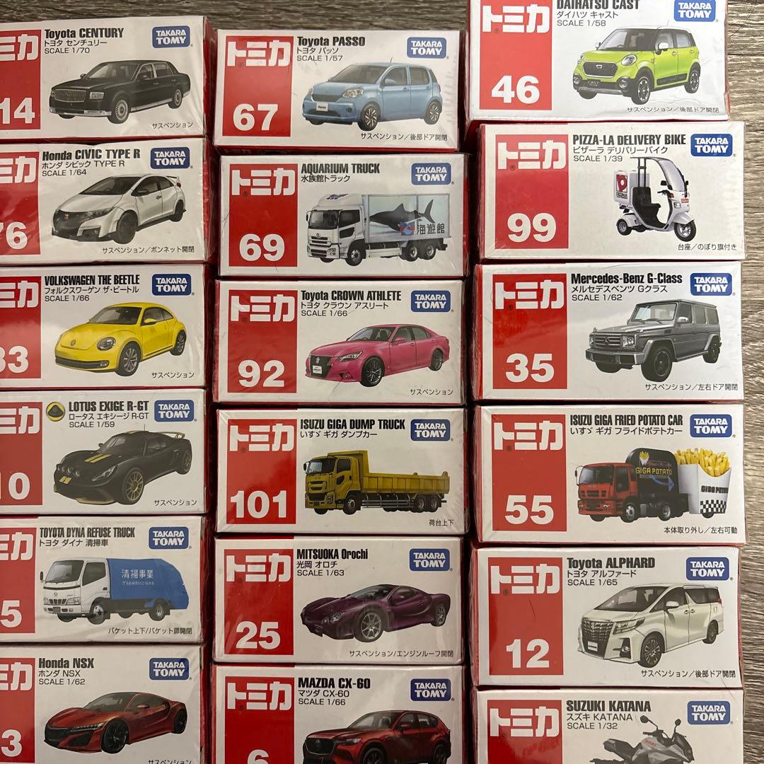 トミカ 新品未使用 36台
