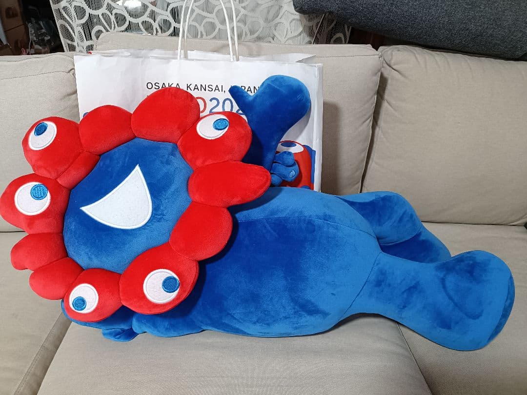 【一等80cm！】ミャクミャクくじ1等ぬいぐるみ（非売品）