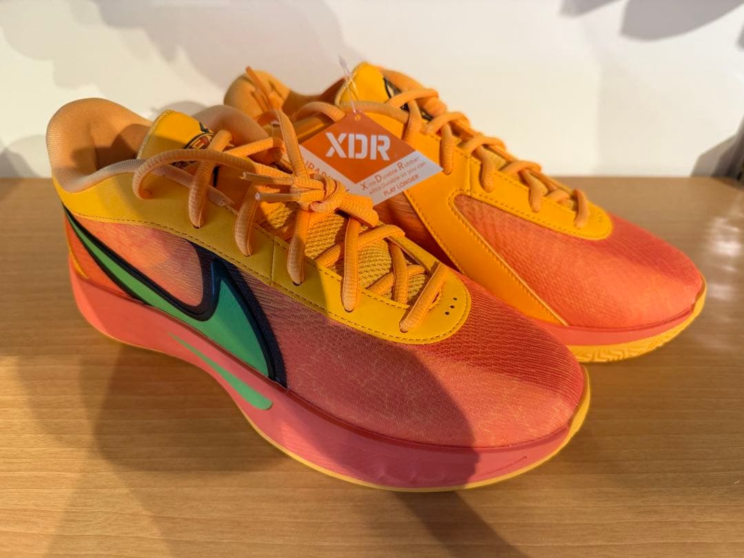 バスケットボールシューズ オレンジ/イエロー