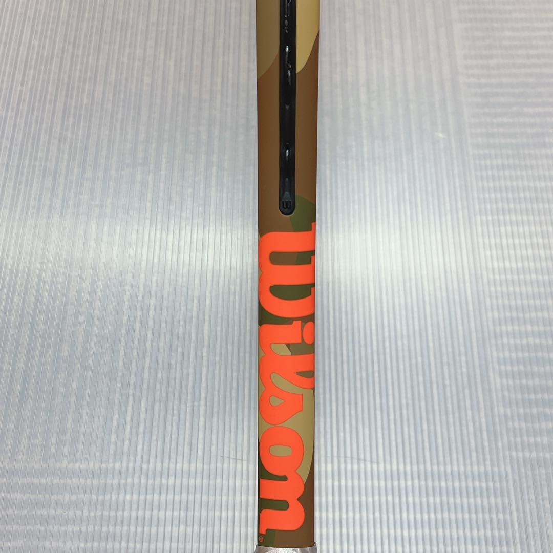 【美品】Wilson BURN 95 カモフラージュ テニスラケット G2