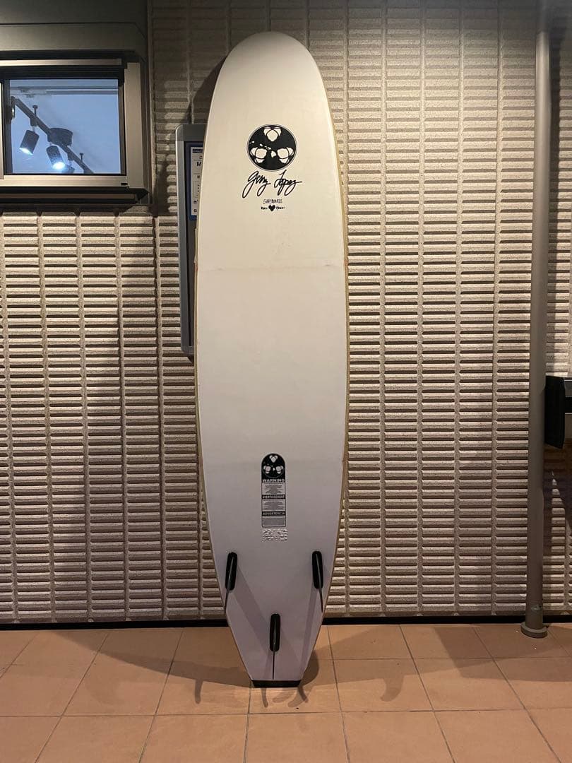 【直接引き取りのみ】Jerry Lopez ロングボード ホワイト/ウッド8ft