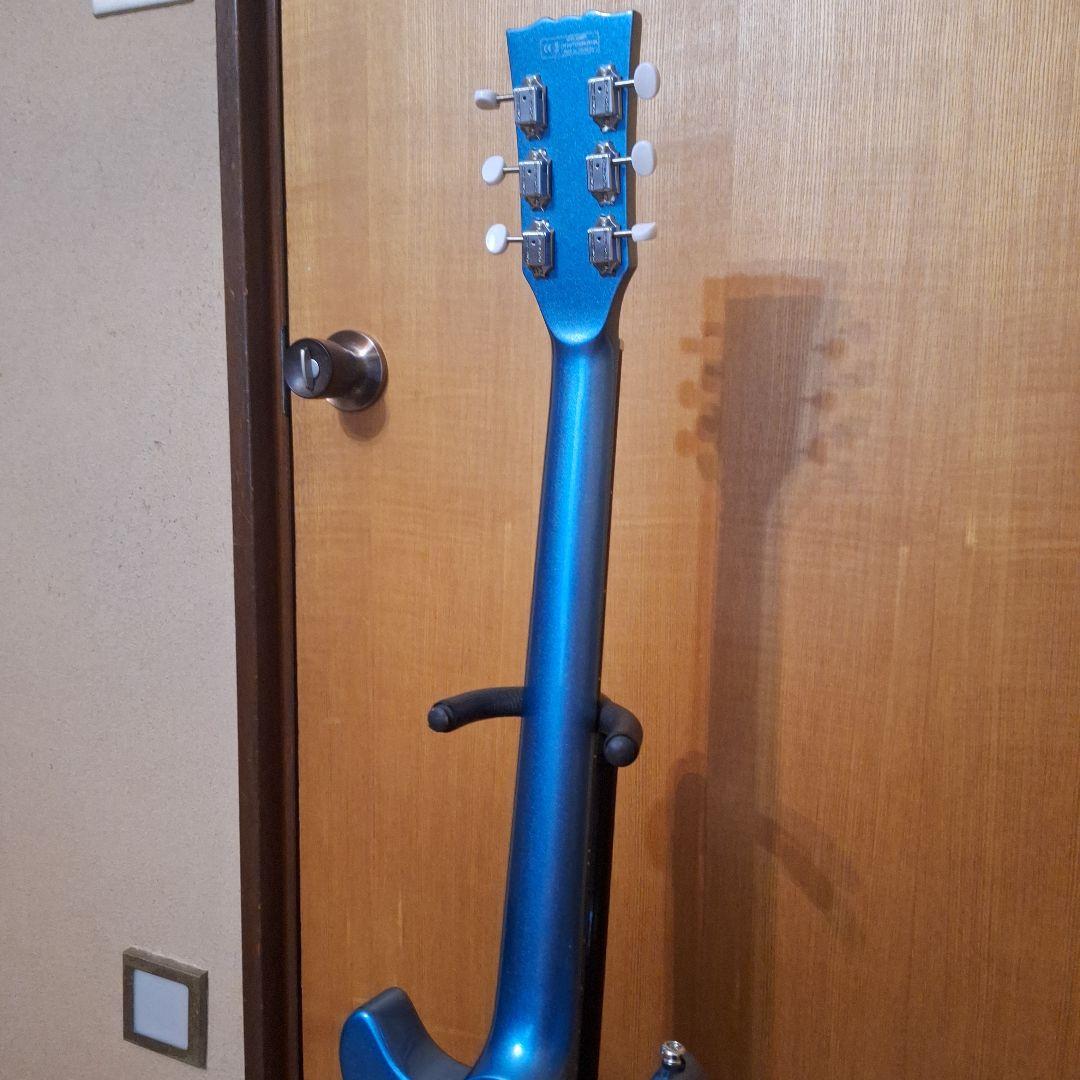 ギター Harley Benton DC-Junior Pelham Blue