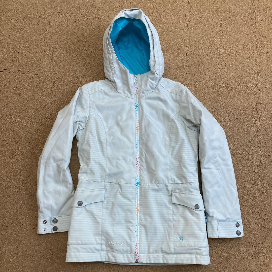 PHENIX フェニックス　スキーウェア スノボ ジャケット Mレディース 白