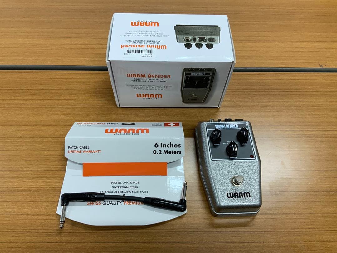WARM AUDIO Warm Bender ファズペダル　おまけ付き