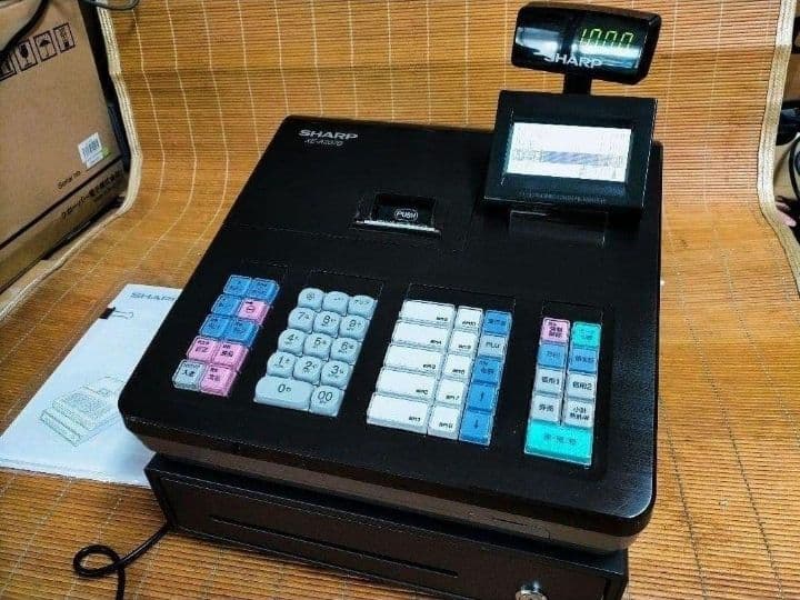 美品シャープレジスター　XE-A207　PC連携売上管理設定無料　999909