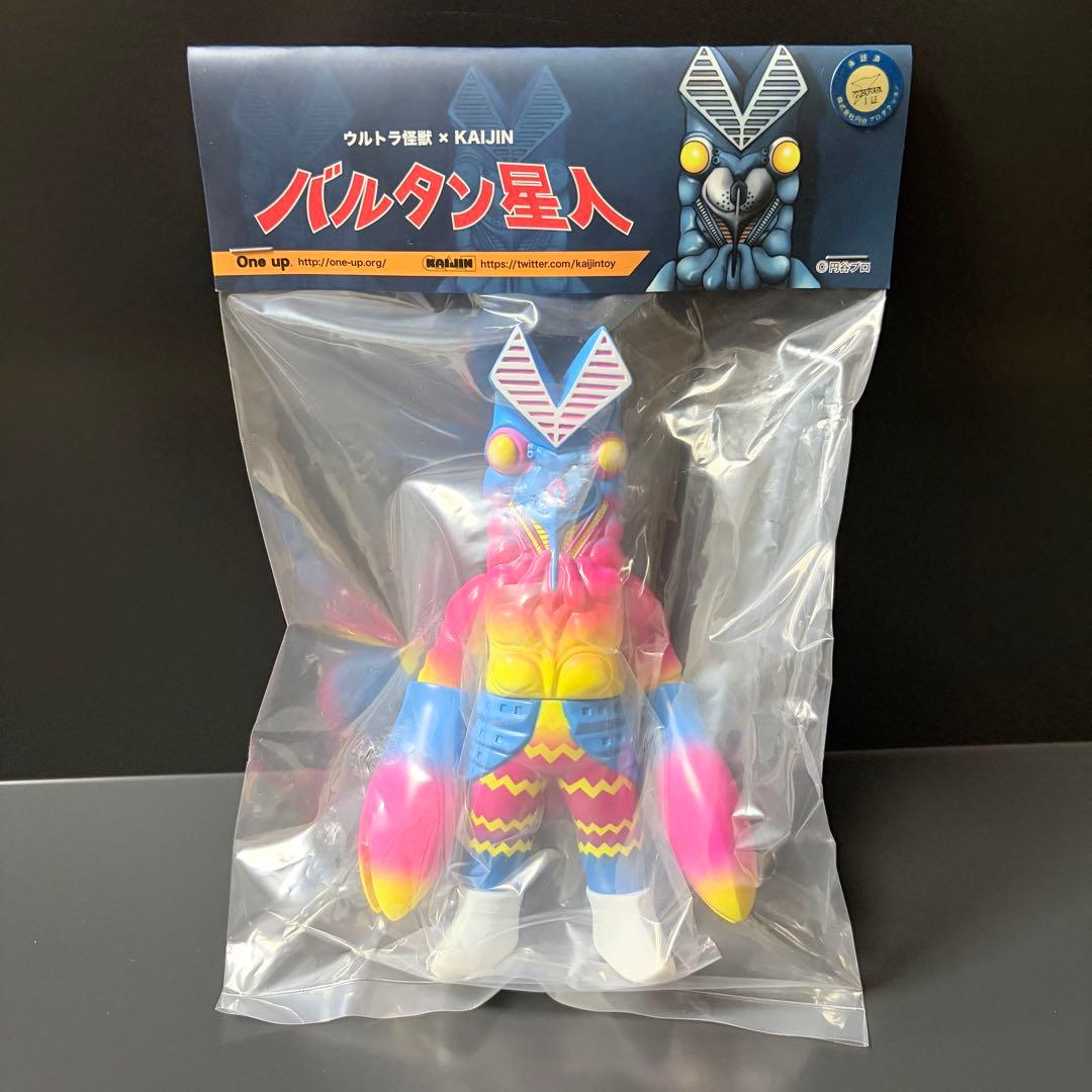 KAIJIN x One up. バルタン星人 ゲーミング ソフビ ワンフェス