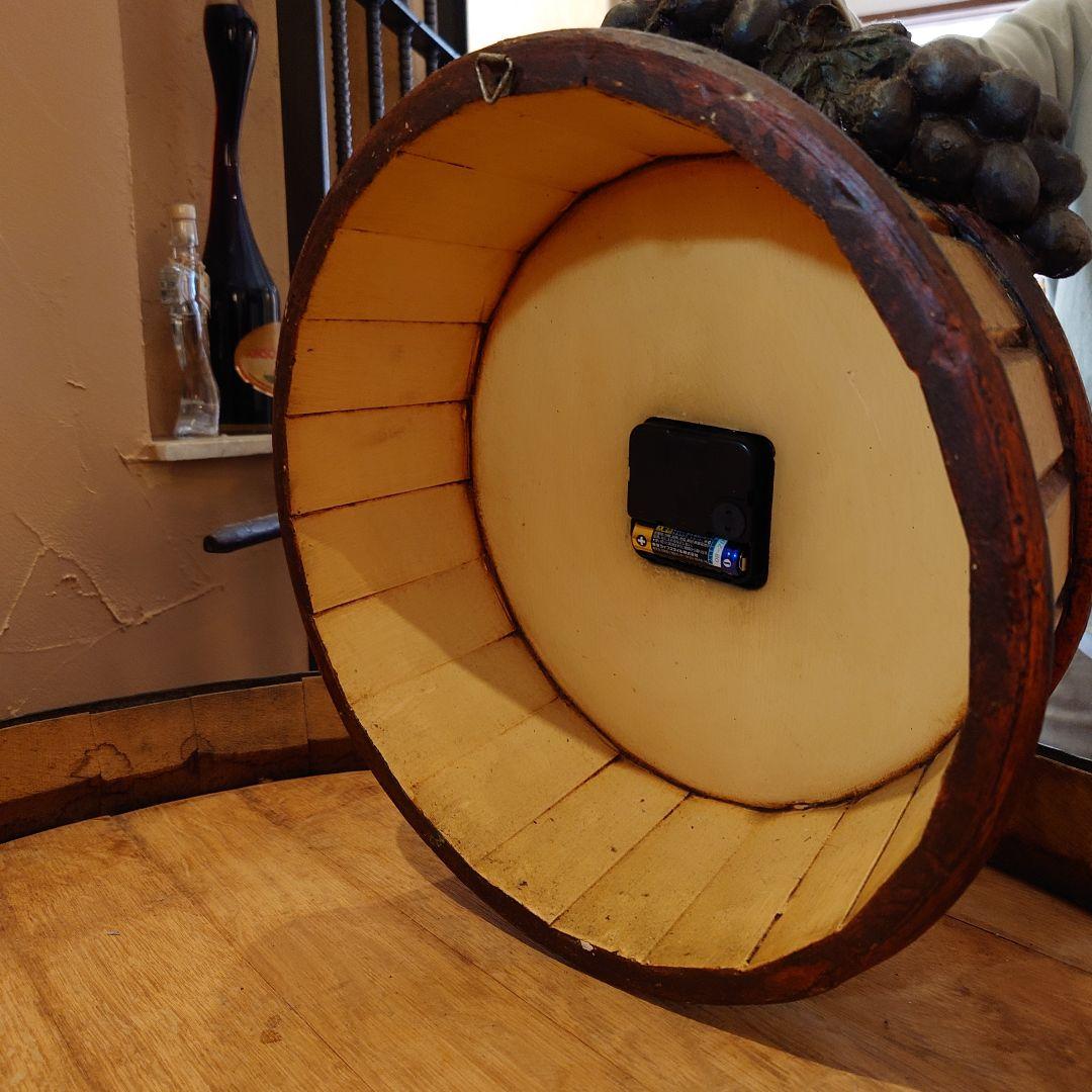 ワインクロック掛け時計　ロジャー.ラッセル社製 1866年製アンティーク調