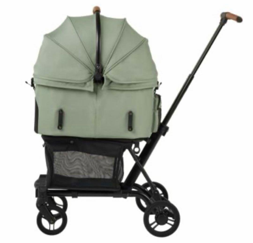 新品AirbuggyWizXペットカートエアバギー wiz xフォレストモス限定