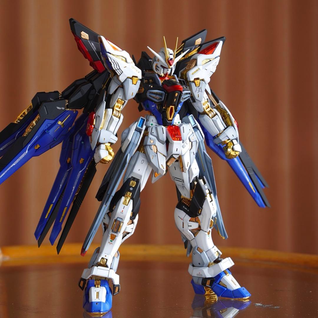 MGEX ストライクフリーダムガンダム　塗装完成品　金属フレーム