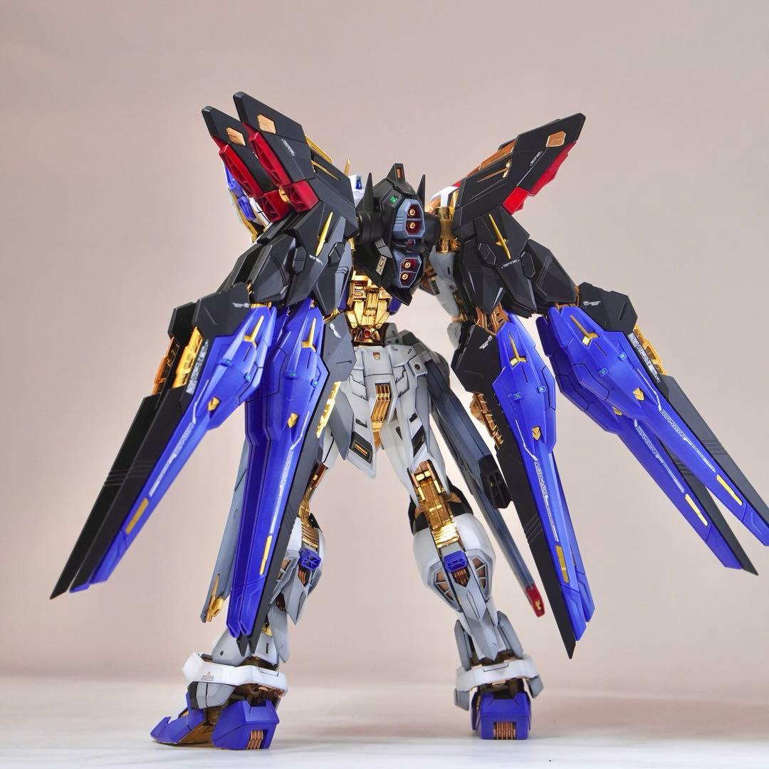 MGEX ストライクフリーダムガンダム　塗装完成品　金属フレーム