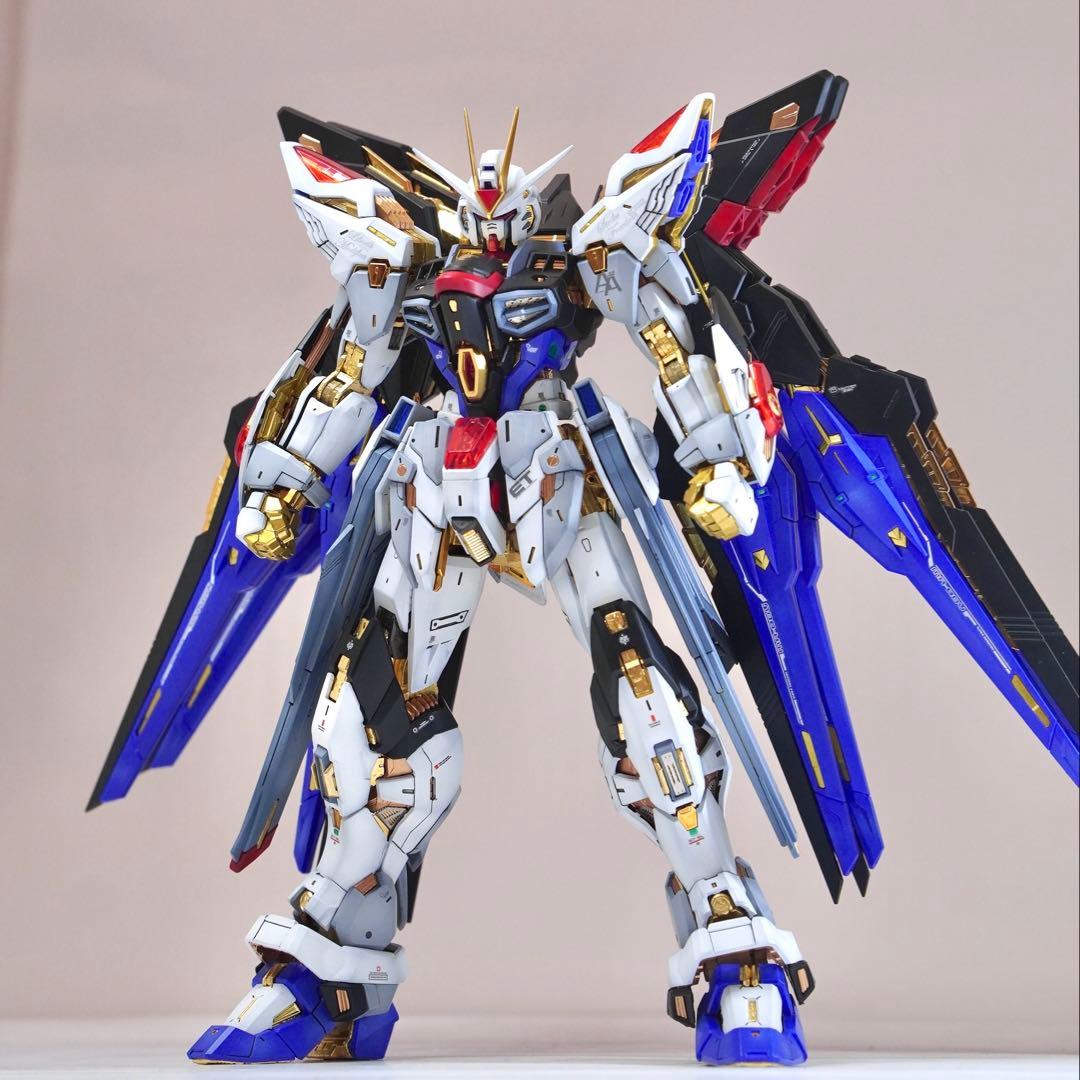 MGEX ストライクフリーダムガンダム　塗装完成品　金属フレーム
