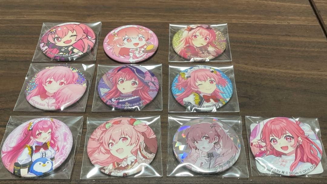 178.プロセカ 桃井愛莉 缶バッジ まとめ売り