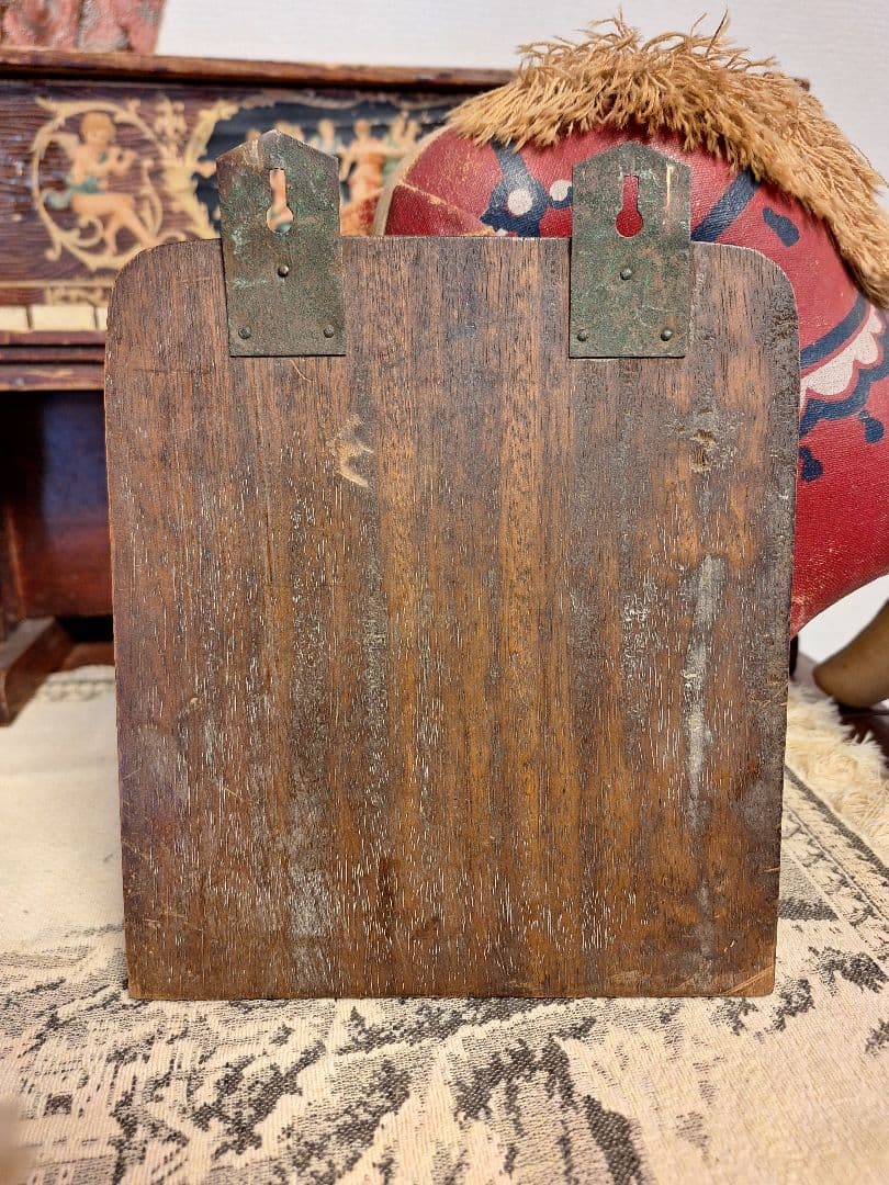 ビンテージ レターラック 金属装飾アンティーク