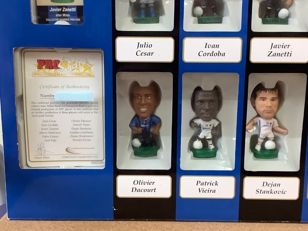 コリンシアン セリエAウィナーズインテル2006/07-12パック　プラチナ付き