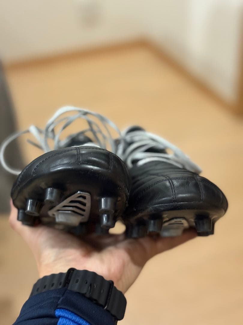 Mizuno ブラック サッカーシューズ スパイク