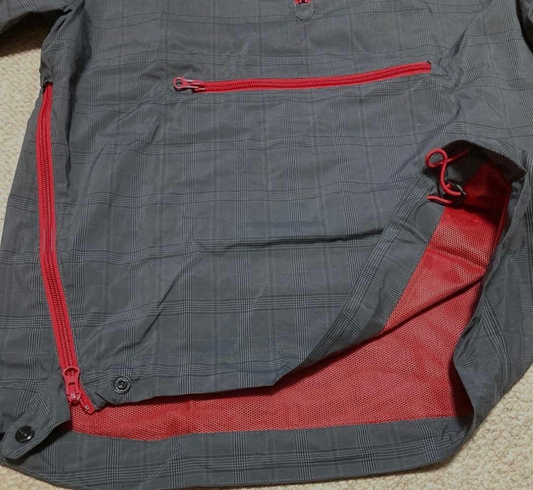 PEARLY GATES チェック柄ジャケット グレー