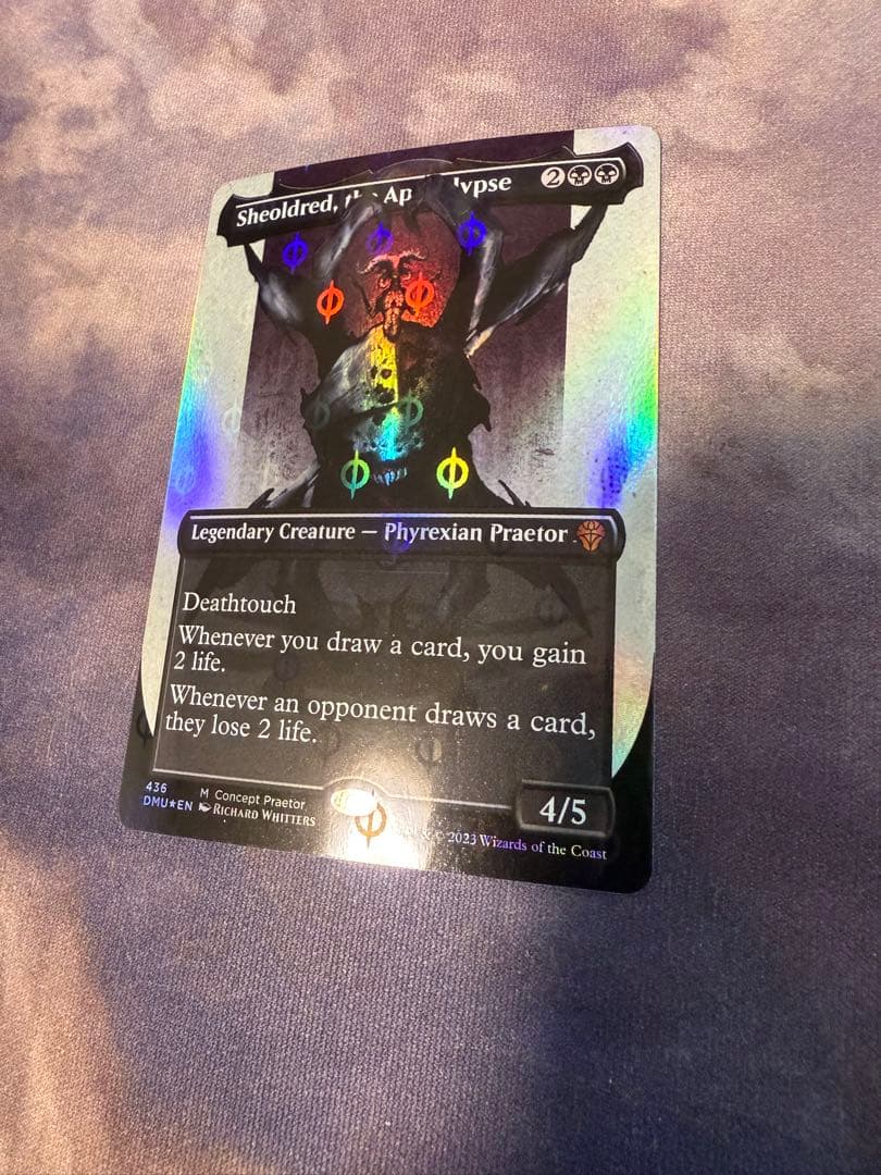 黙示録、シェオルドレッド　S&C foil 英語版