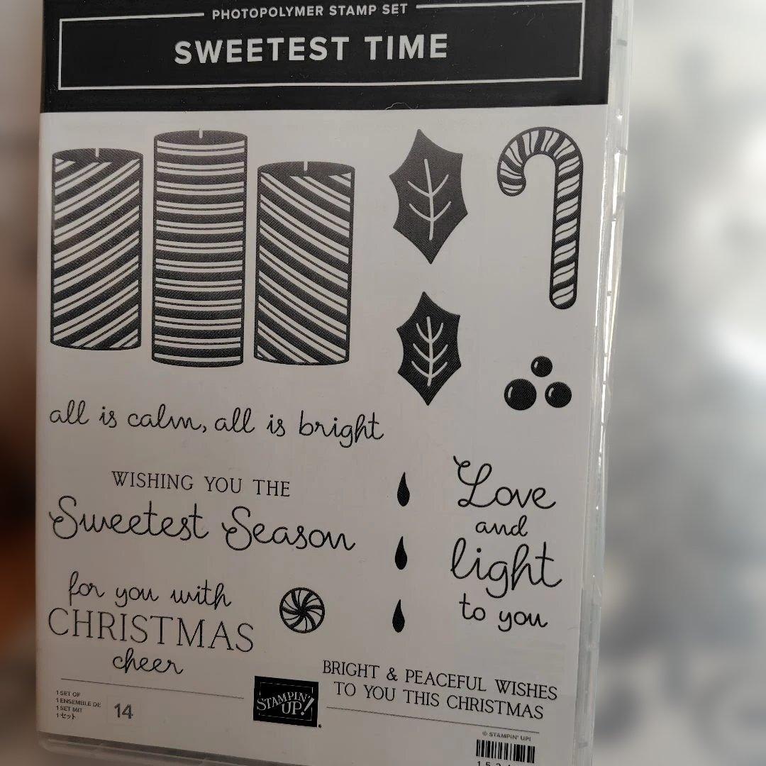 スタンピンアップ★新品未使用クリスマスSweetest Time スタンプセット