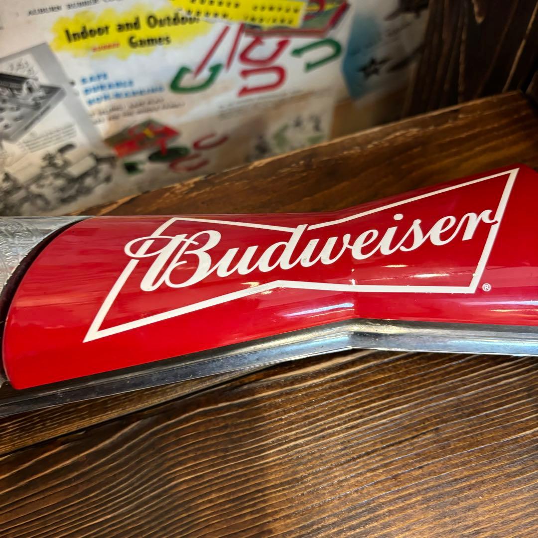 ビアサーバーノブ Budweiser 全長：約32.5cm バドワイザー