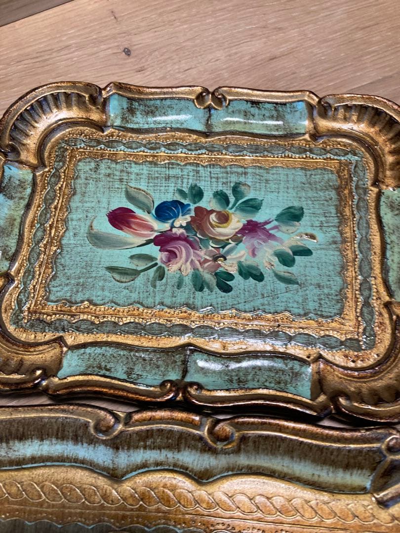 イタリア製　トレイ　2セット