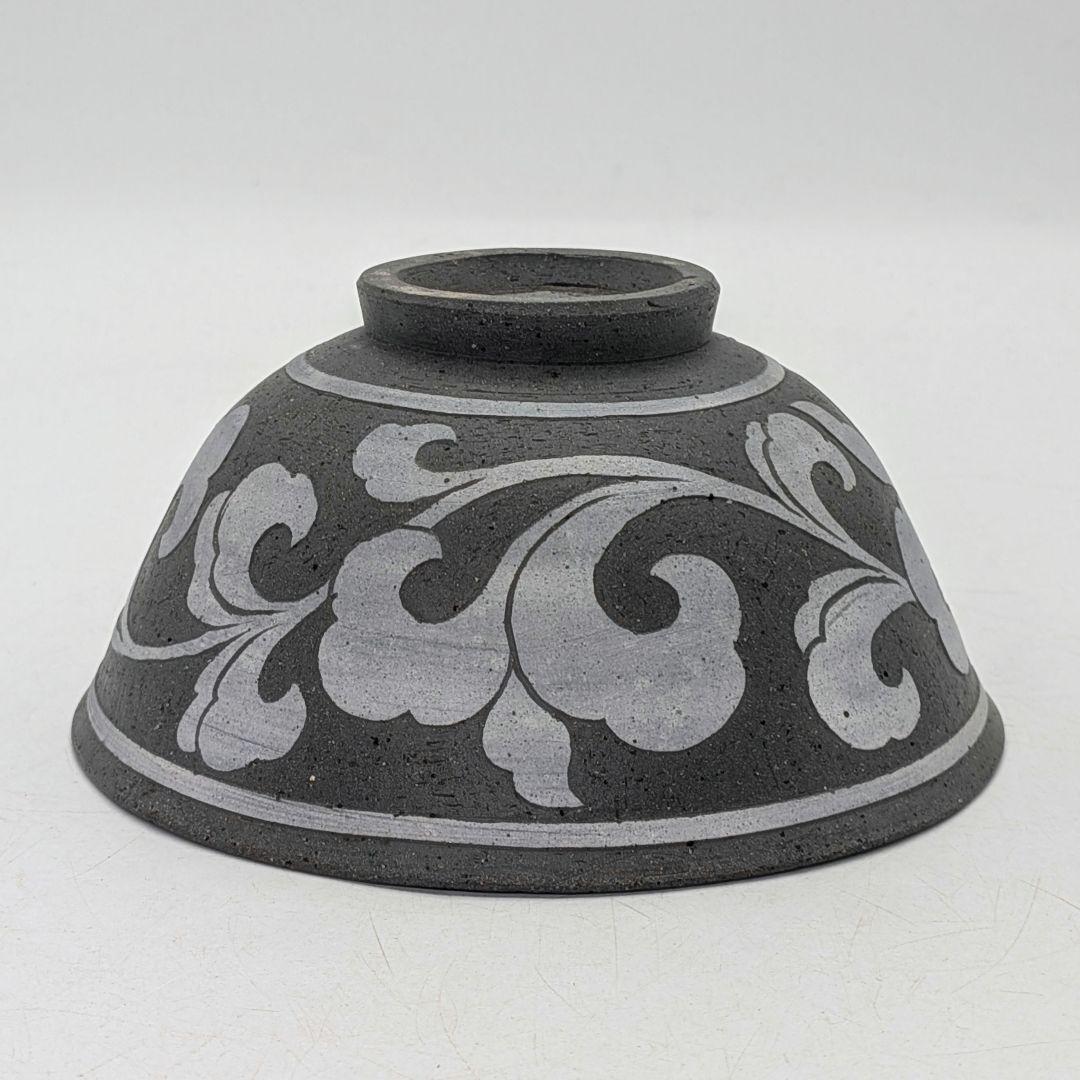 新羅窯 柳孝雄 新羅土器茶盌 共箱 抹茶碗 抹茶茶碗 茶道具 茶器 食器 在銘