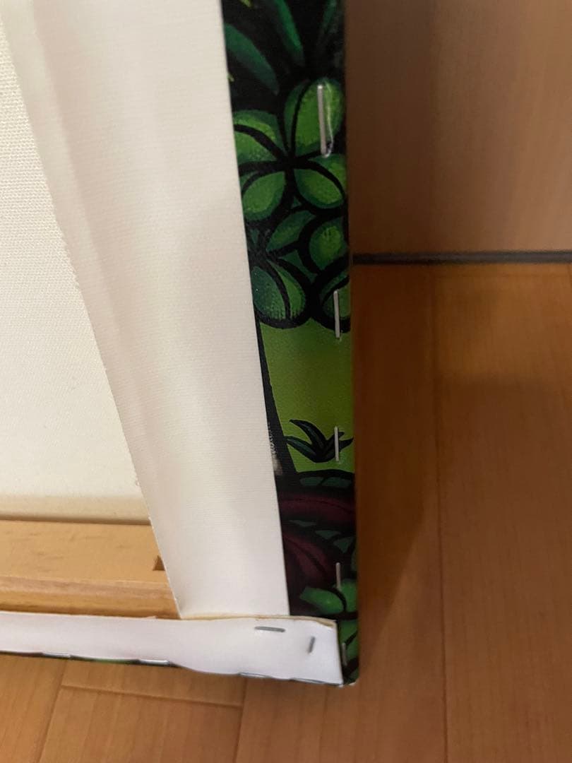 大判！ヘザーブラウンジクレーキャンバス絵画☆100枚限定・希少！横81cm!