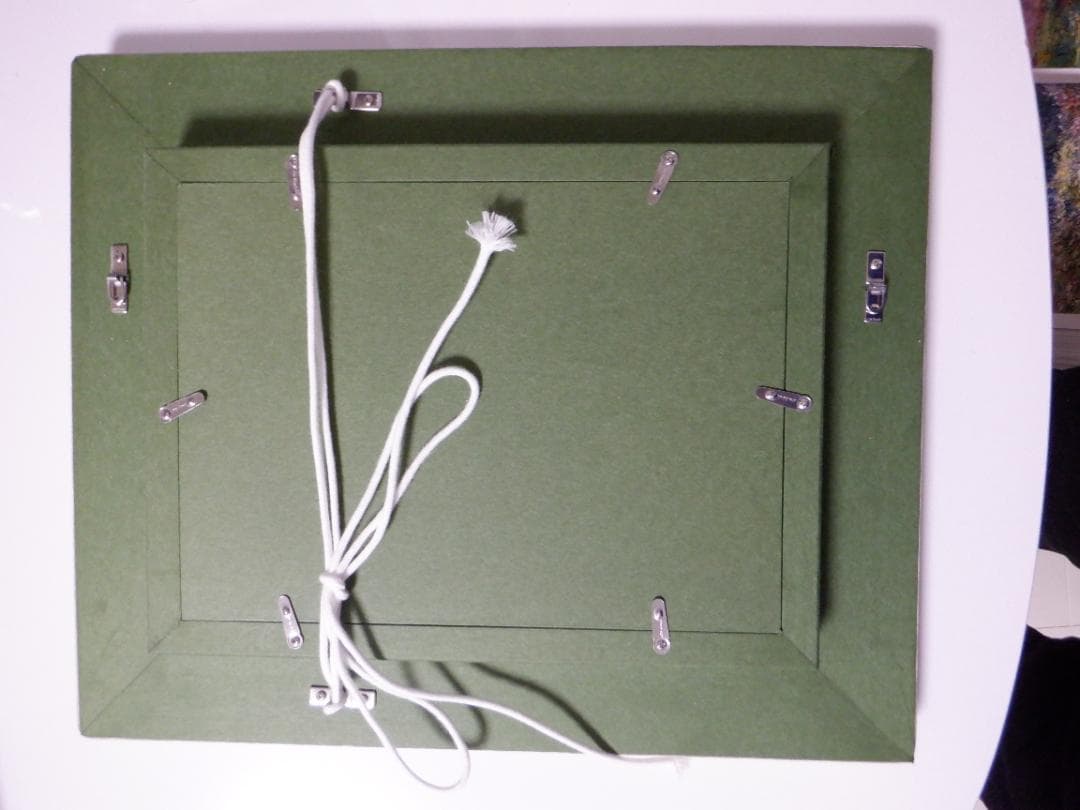 油彩画 原画「クスコの青年」小田和典　作　SMサイズ