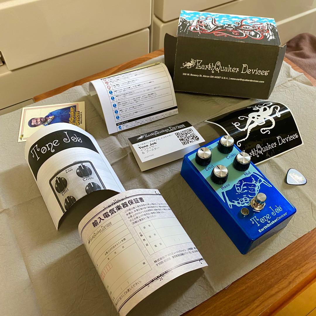 【ほぼ新品】 EARTHQUAKER DEVICES / Tone Job
